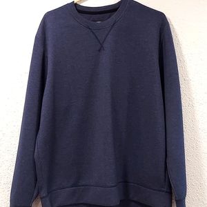 Men's Large Navy 32° HEAT lobg sleeve Shirt